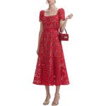 Футболка с коротким рукавом True Red Self-portrait - фото 5