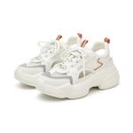 Кроссовки DAPHNE Chunky Sneakers Women's Low-top, белый/оранжевый - фото 3