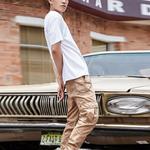 Футболка с кроссоверным словом Li-Ning, белый - фото 4