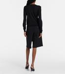 Шерстяной свитер Saint Laurent, Noir - фото 3