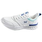 Кроссовки мужские низкие белый/синий 361° - фото