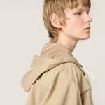 Ветровка из рипстопа MIU MIU, бежевый - фото 5