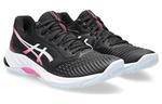 Футболка Netburner Ballistic Ff 3 'Black Hot Pink' женская Asics, черно-красная - фото 3