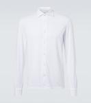 Джерси из хлопка Jason Fedeli, белый - фото