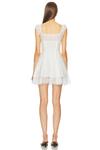 Мини-Платье voile faire Helsa, белый - фото 3