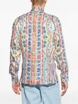 Рубашка с принтом пейсли ETRO, синий - фото 4