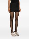 KHAITE мини-юбка Meelar, черный - фото 3