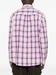 Клетчатая рубашка Erl, фиолетовый - фото 4