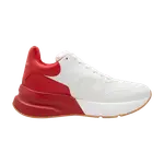 Кроссовки Alexander McQueen Oversized Runner 'White Red', красный - фото