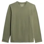 Лонгслив Superdry Classic Essential, зеленый - фото