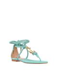 Сандалии Elisabetta Franchi, бирюзовый - фото 2