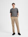 Брюки SELECTED HOMME Regular Chino Pants New Miles, кэмел - фото 4