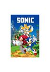Одеяло флисовое Nintendo Sonic, 100x150 см - фото
