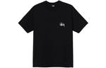 Футболка Stussy Basic Черная, цвет Black - фото 2