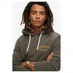 Худи Superdry Tattoo Back, серый - фото 4