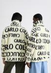 Флисовая куртка Carlo Colucci OVERSIZE UNISEX, White/Off-White - фото 3