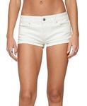 Джинсовые шорты Jagger с низкой посадкой Edikted, белый - фото
