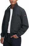Легкая мужская куртка-бомбер Tommy Hilfiger из софтшелла, Black - фото 3