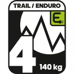 Руль M-Wave HB-M4.1 20 mm, черный - фото 3