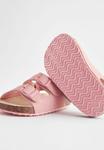 Туфли First Step DOUBLE BUCKLE CORKBED SANDALS Next, цвет pink - фото 4