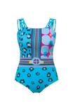 Купальник MIXED PRINT ONE PIECE Ulla Popken, бирюзовый - фото 2