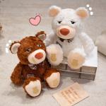 Мягкая игрушка мишка с эмоциями, высота 35 см PUDOWRABBIT - фото 10