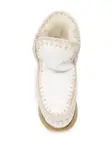 Ботинки с декоративной строчкой Mou, белый - фото 4