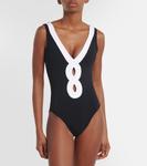 Купальник octavia с вырезом Karla Colletto, черный - фото 2