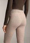 Брюки OYSHO FLARE KNIT, Beige - фото 4