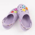 Сабо Crocs Classic Friendship Bracelet Clog, цвет Lavender - фото 5