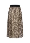 Юбка А-силуэта LONGFORM MIT LEOPRINT UND GUMMIBAND Cloud 5ive, бежевый - фото 2