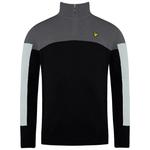 Моффат гольф люди вернее свитер Lyle & Scott, черный - фото