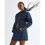 Джинсовая юбка Wrangler Super, синий - фото 4