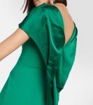 Платье Inaya из крепа SAFIYAA, зеленый - фото 4