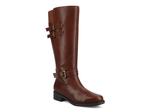 Ботинки Journee Sonny Wide Calf Boot, Cognac - фото