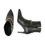 Кожаные ботильоны Twin-Set, черный - фото 3