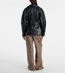 Кожаная куртка Róhe, черный - фото 3