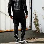 Брюки Iqon Explore sweat, черный - фото 4