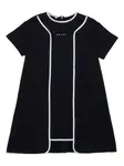 Платье с короткими рукавами Marni Kids, черный - фото