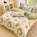 LUOLAI HOME Пододеяльник, 200x230 см, Sweet Bear - фото 8