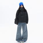 Пуховик Unisex NEVER RULE, серый - фото 4