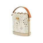 TORY BURCH Сумка-ведро из кожи с монограммой Т - фото 4