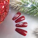 Искусственные ногти «Рождественская зима», 24 шт. Deni Carte - фото 3