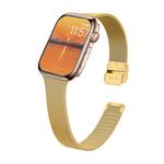 Ремешок Apple совместимый металлический 198 мм IBOANN, серебристый - фото 6