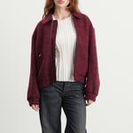 Куртка-Бомбер на молнии Jil Sander, красный - фото 2