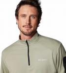 Columbia Men's Tech Knit 1/4 Zip, Safari/Black - фото 4