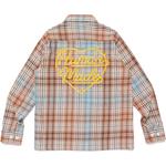 Клетчатая рубашка HUMAN MADE, коричневый - фото 5