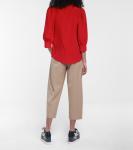 Рубашка из шелкового крепа Willow Stella McCartney, Power Red - фото 3