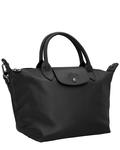 Кожаная сумка Longchamp Le Pliage X-Large, черный - фото