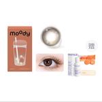 Контактные линзы Unisex MOODY, черный Pearl - фото 5